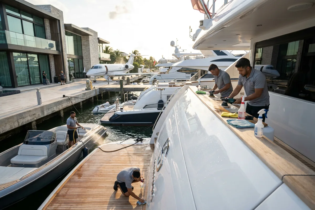 Superyacht & Yacht Detailing