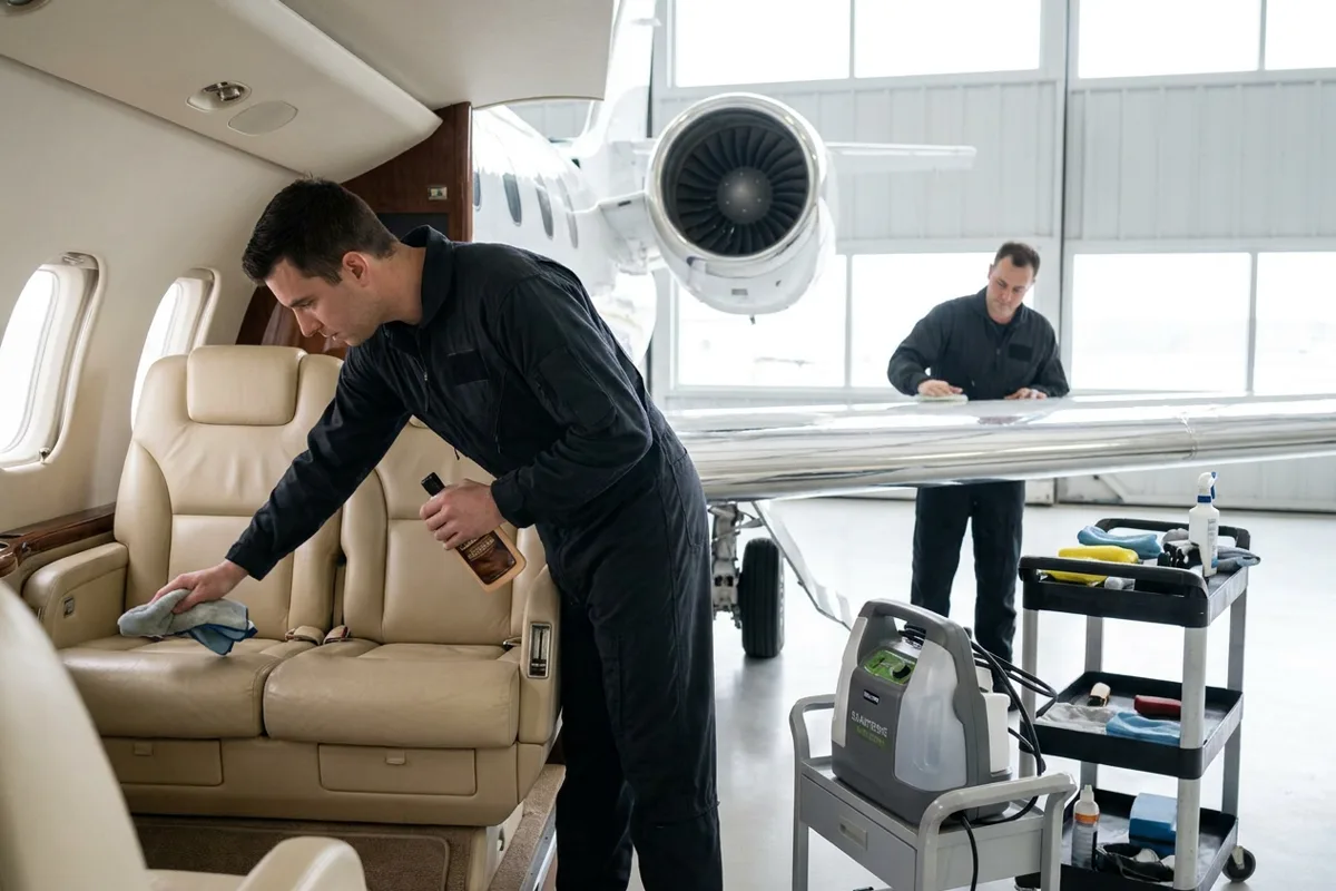 Private Jet & Aircraft Detailing